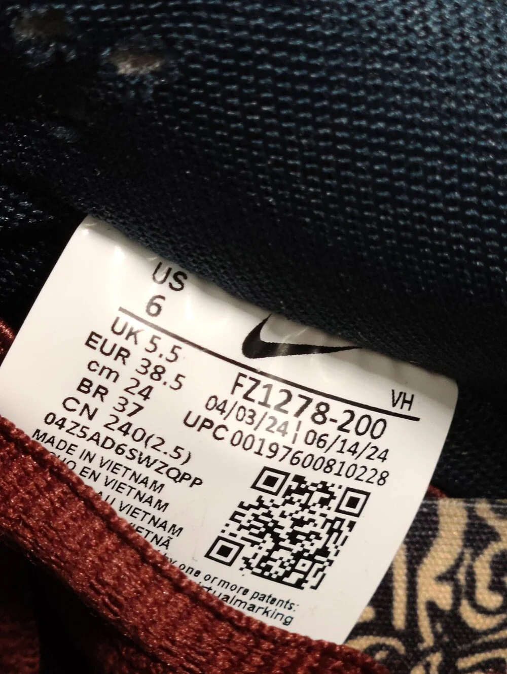 Nike Dunk Low SB Low City Of Cinema Gold Black Navy Brown Women 7.5 Men 6 NEW - Picture 7 of 7